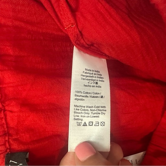 NWT! J.Crew Airy gauze beach pant. Large $89 - Picture 6 of 7